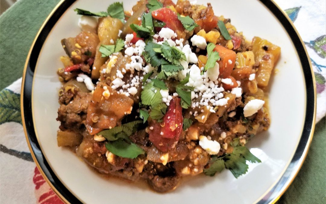 “Unstuffed” Eggplant Casserole