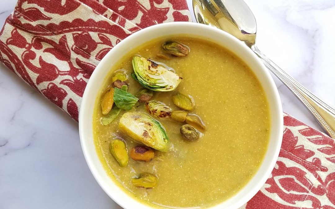 Creamy Brussels Sprouts Soup