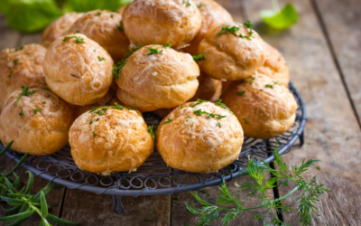 Herb and Cheese Gougeres
