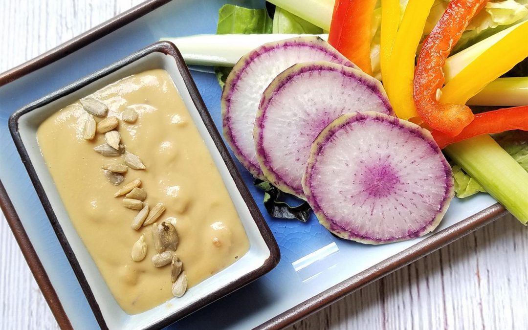 Creamy Sunflower Seed Butter Dipping Sauce